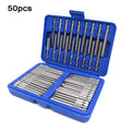 50 Extra Long Reach Bit Security Screwdriver Bits Torx Star Hex