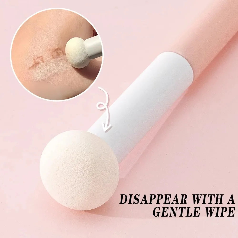 Soft Concealer Brush Mini Mushroom Head Sponge Makeup Beauty Cute Tool Zpaxo