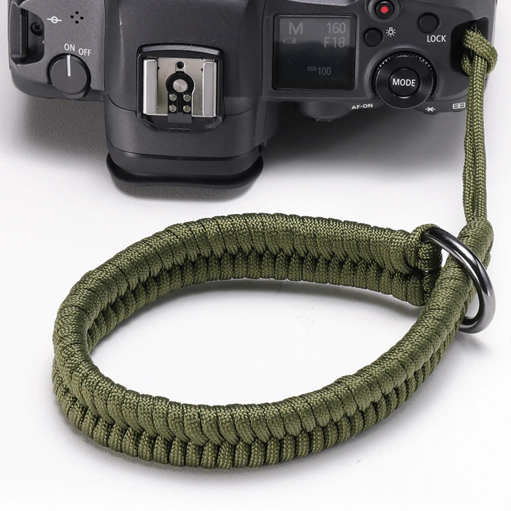 Handmade Woven Wrist Lanyard Adjustable Safety Strap Safer Connector