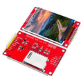 Smart Electronics 2.2 Inch 240*320 Dots SPI TFT LCD Serial Port Module Display ILI9341 5V / 3.3V 2.2'' 240x320 for Arduino Diy Zpaxo 2.2 Inch TFT
