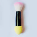 Double-end Blusher Brush Rose Red Professional Makeup Blush Cream