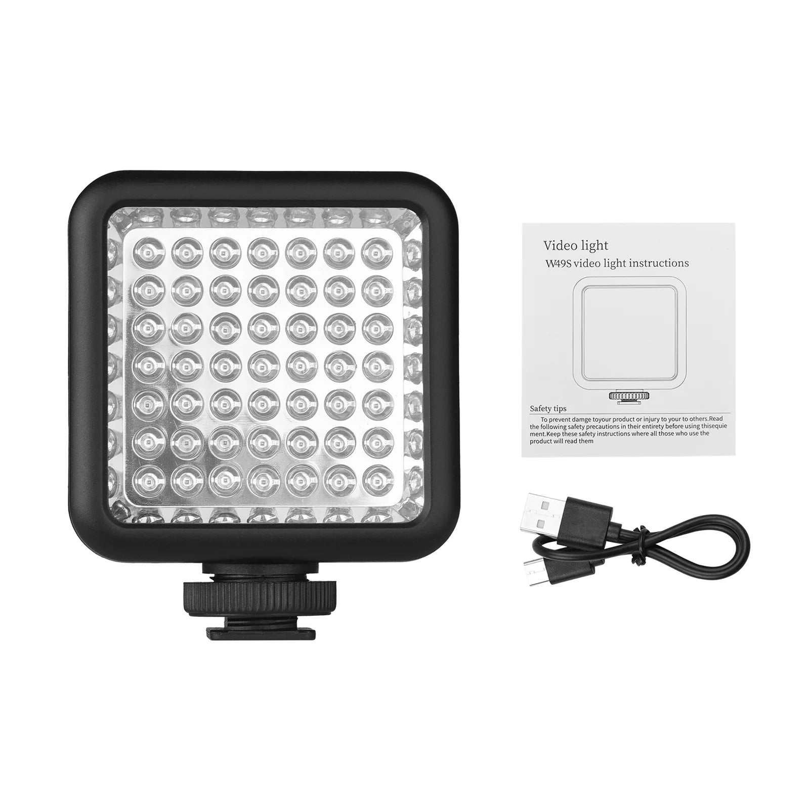 IR49S Mini IR Night Vision Light Infrared Photography Video Camera