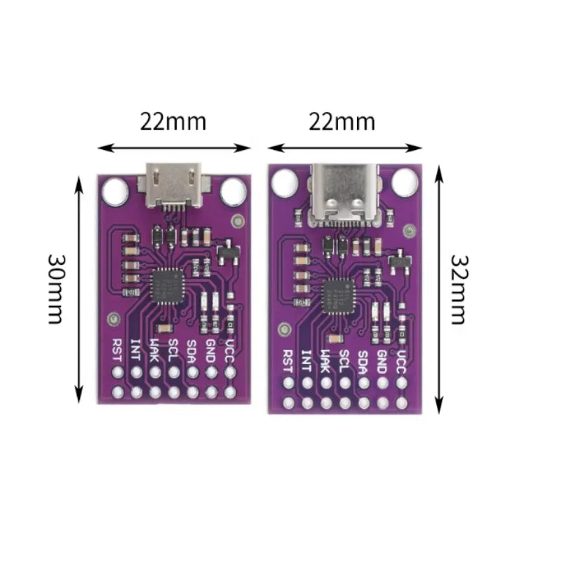 CP2112 TPYC-C MICRO-USB Interface Debugging Board USB I2C Zpaxo