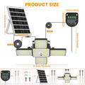 5000 mAh Solar Shed Light Outdoor IP65 Motion Sensor 4 Modes Solar Chicken Coop Light Security Light for Garage Barn Gazebo Zpaxo 268LED Solar Light
