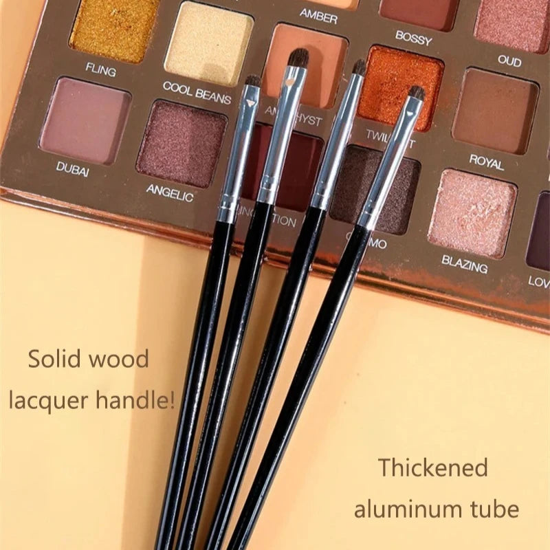 Small Angle Precise Detail Eyeshadow Brush Soft Horse Hair Eyelid