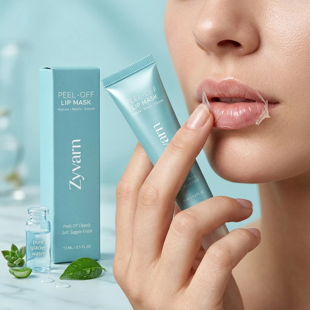 ZYVARN Hydrating Peel-Off Lip Mask – Repair & Exfoliate Lips Peel-Off Lip Mask Zpaxo