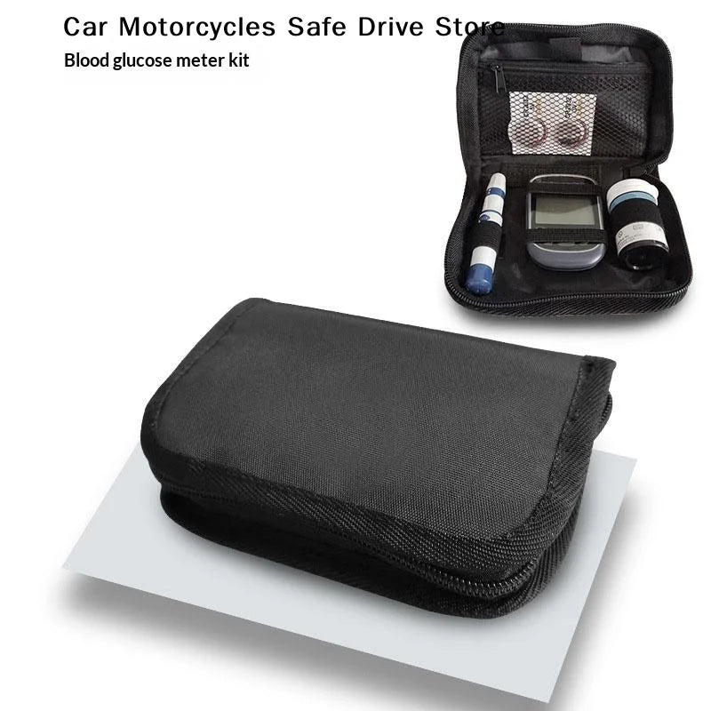 M1pc Glucose Monitor Pouch Eva Blood Meter Storage Bag Glucometer