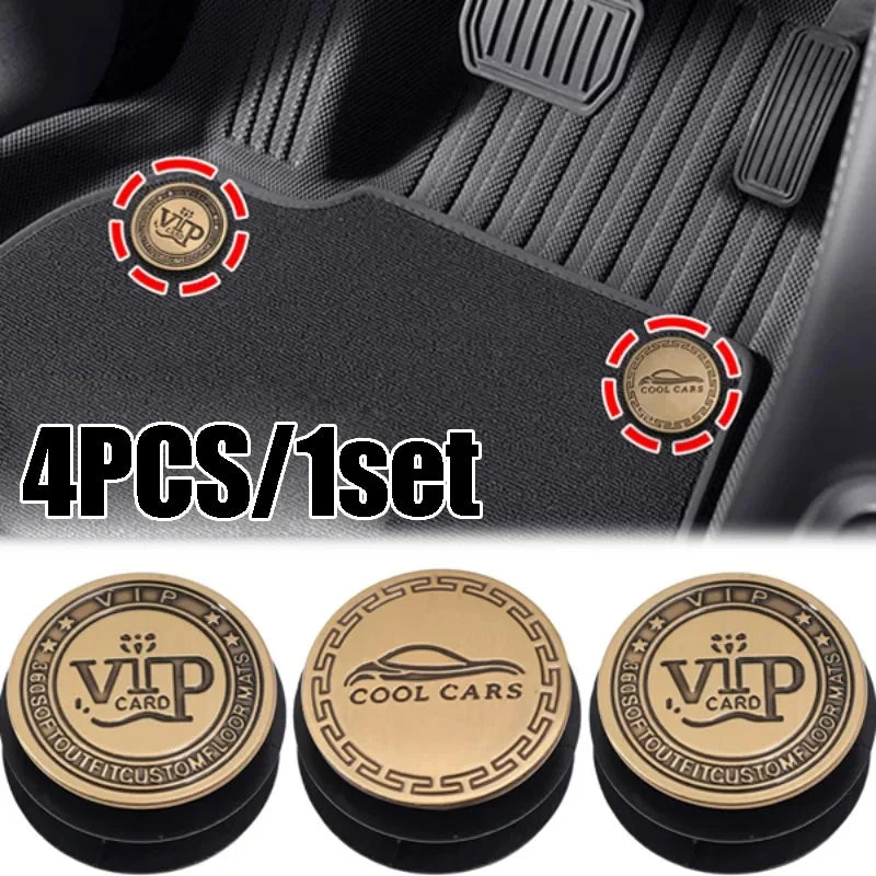 Anti-slip Car Mat Clips Heavy-duty Floor Holders Vehicle Carpets