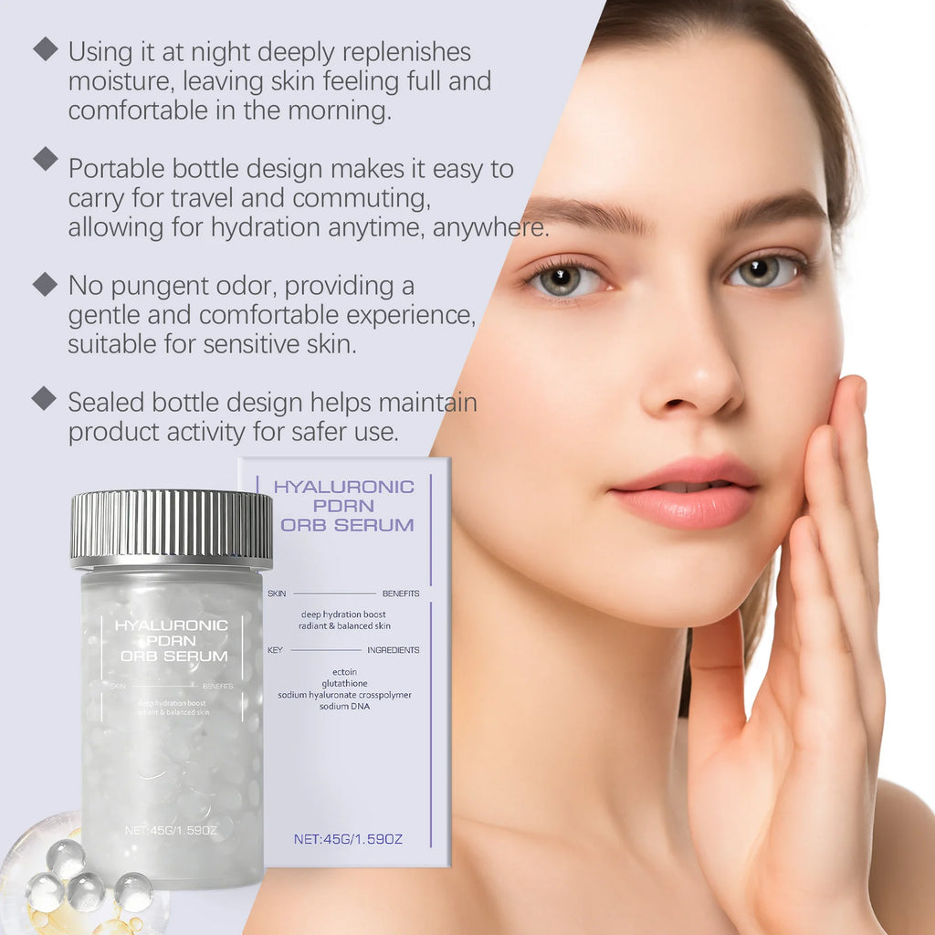 Hoygi Hyaluronic PDRN ORB Serum – Firming Deep Hydration Face Serum Zpaxo