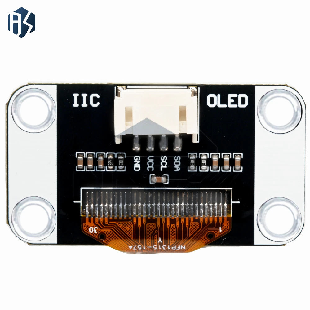 0 96-inch 1 3-inch White 12864 OLED Display Module IIC LCD Screen Zpaxo