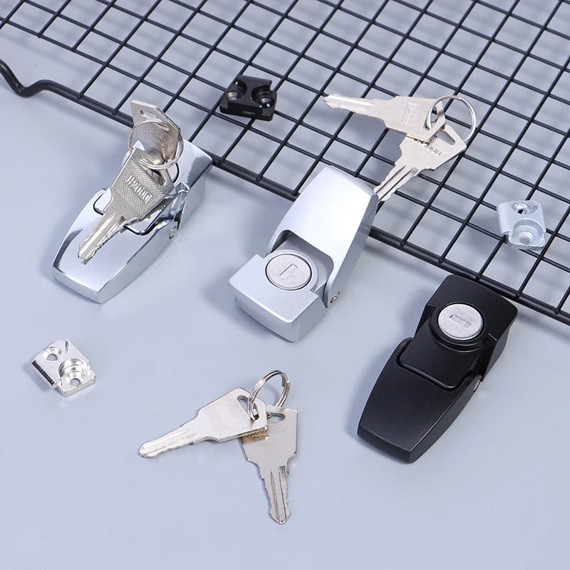 Dk604 Buckle Lock Stainless Steel Cabinet Latch Drawer Security Toggle Lock With Two Keys Zpaxo