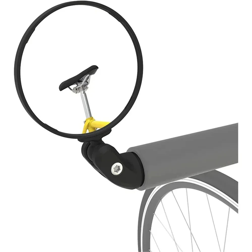 Universal Adjustable Bicycle Rearview Mirror Wide Angle 360° Rotate Handlebar Mount Mirror for MTB Road Bike Cycling Accessories Zpaxo