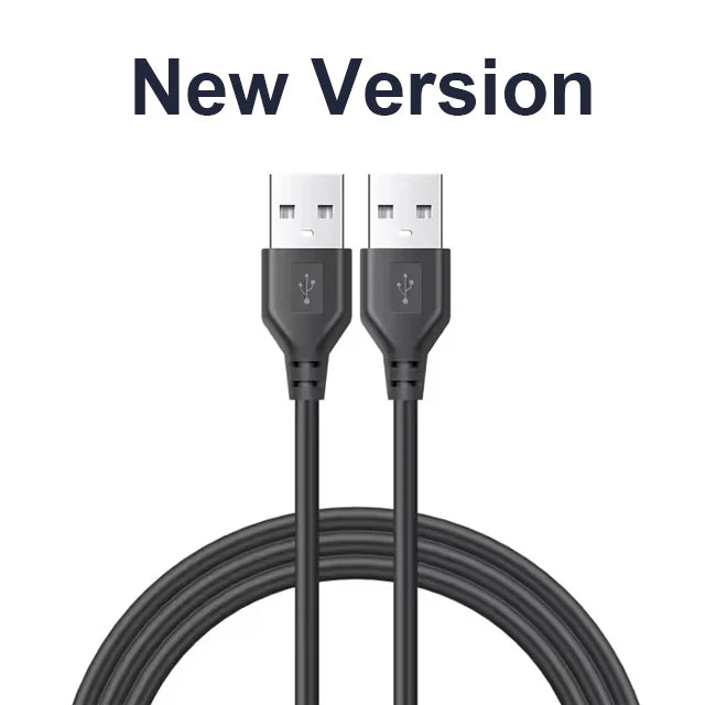 USB Male to Male Extension Cable – 0.5m, 1m, 1.5m Data Transfer USB Extension Cable Zpaxo New Version 1m