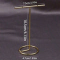 Metal Jewelry Bracelet Storage Display Chain Watch T-bar Rack