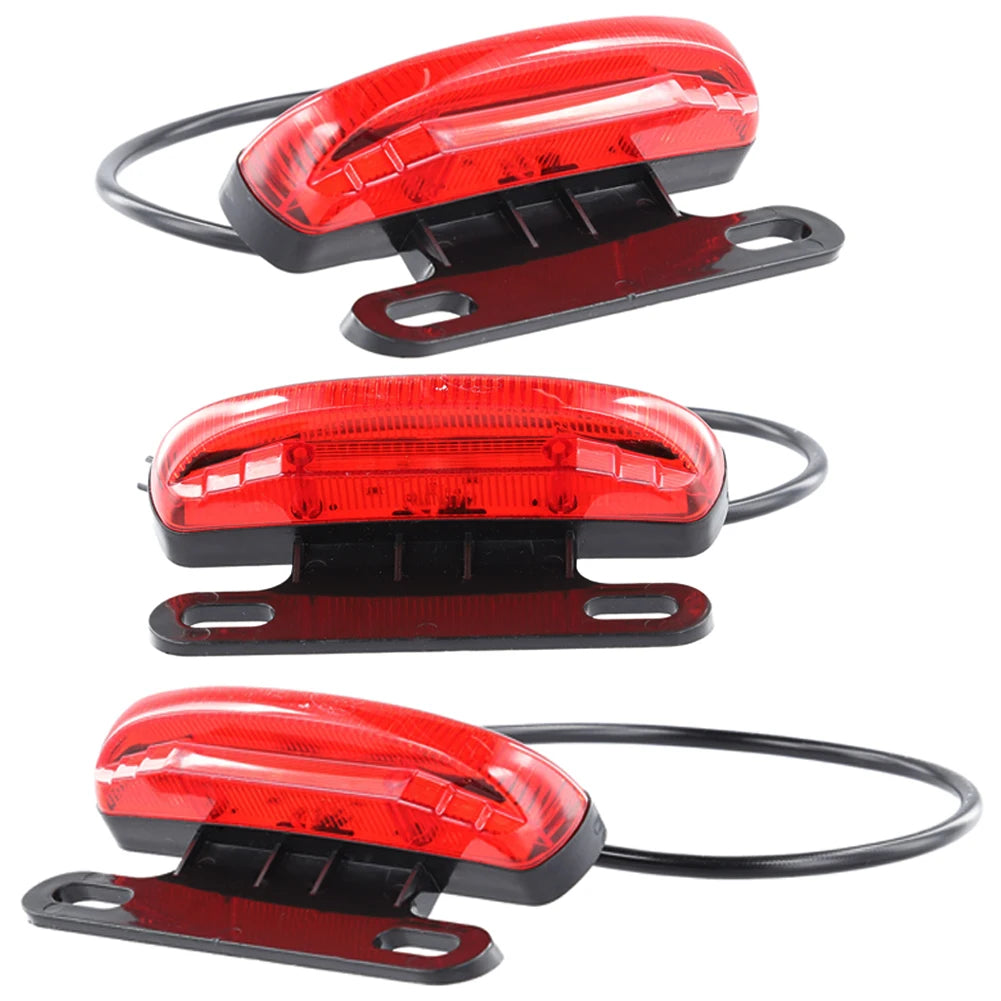 Night Cycling Safety Warning Lamp DC 36-60V LED Electric Bike Light