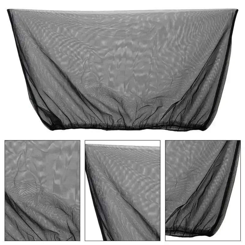 Car Rear Side Window Sunshade 99 UV Block Anti-mosquito Mesh Foldable