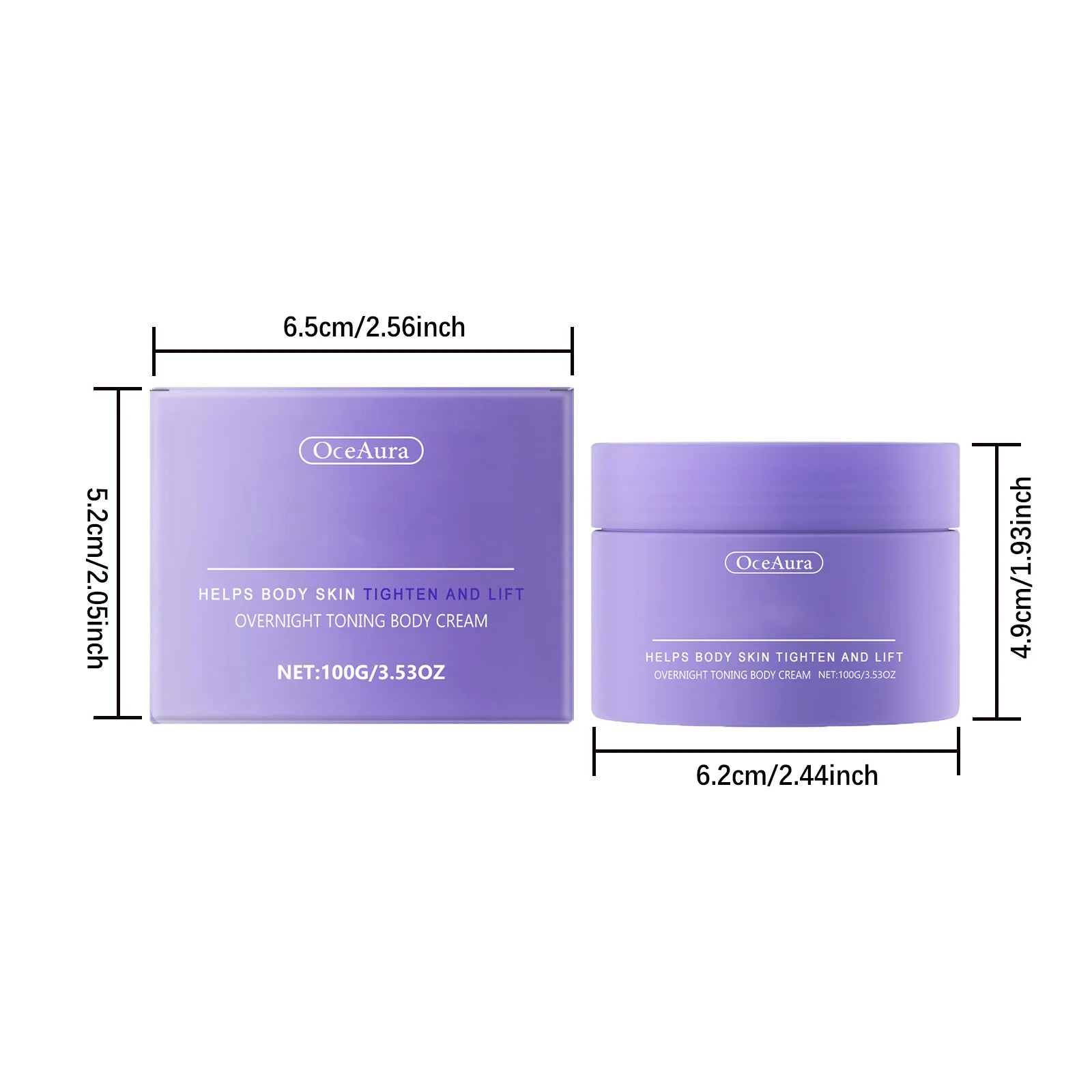 OceAura Body Firming Sculpting Cream – Tightens & Lifts Skin Body Firming Cream Zpaxo