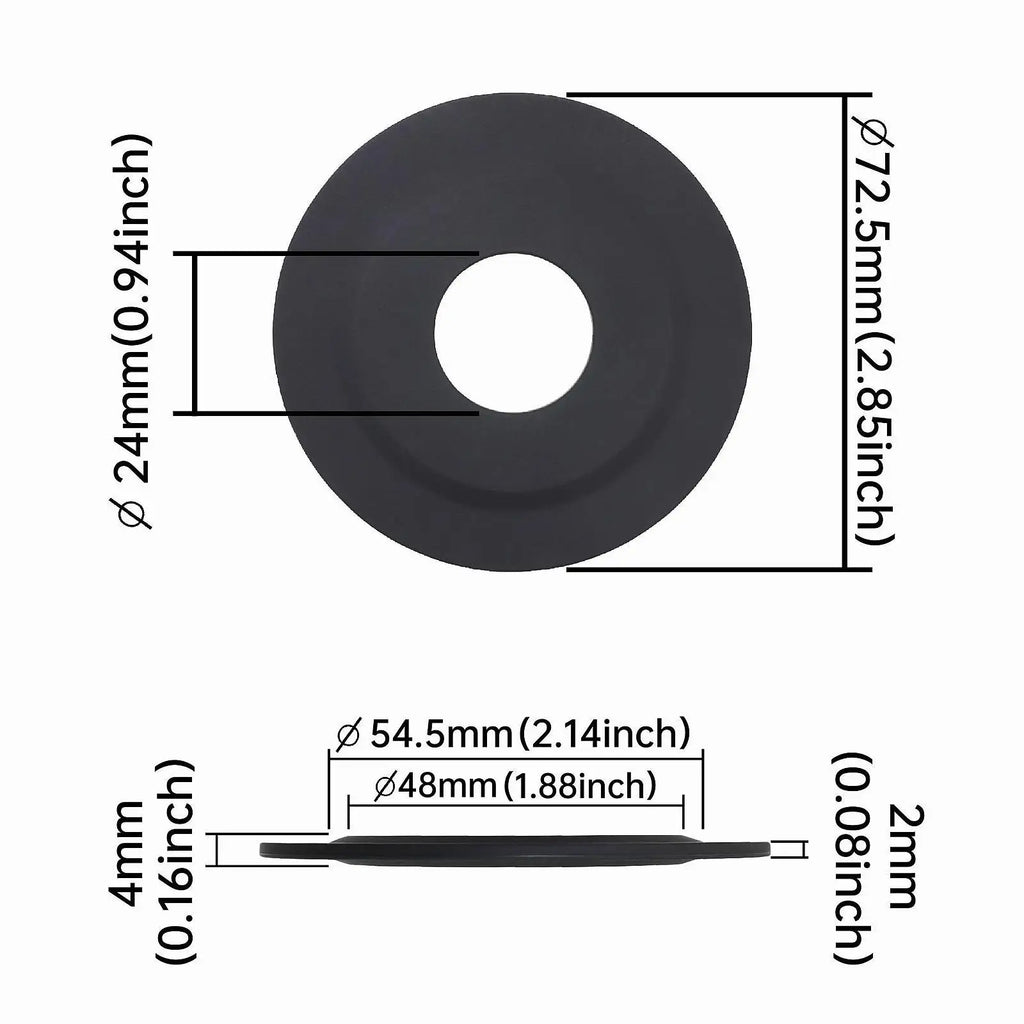 2 Pieces Flush Valve Seal Ring Wearproof Flush Valve Part Toilet Maintenance Parts Toilet Repair Accessories for Storm33A Zpaxo