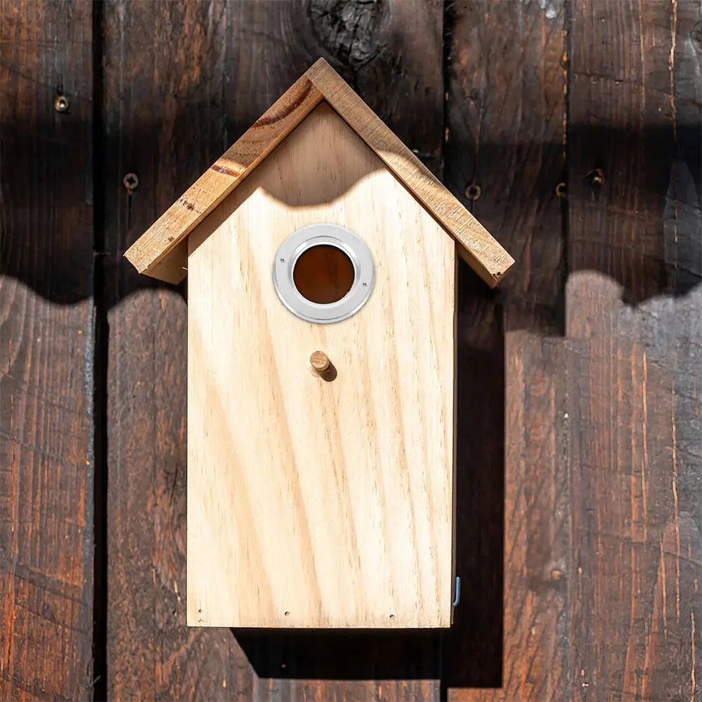 Parakeet Nesting House Rings Strong Metal Bird Box Hole Protectors