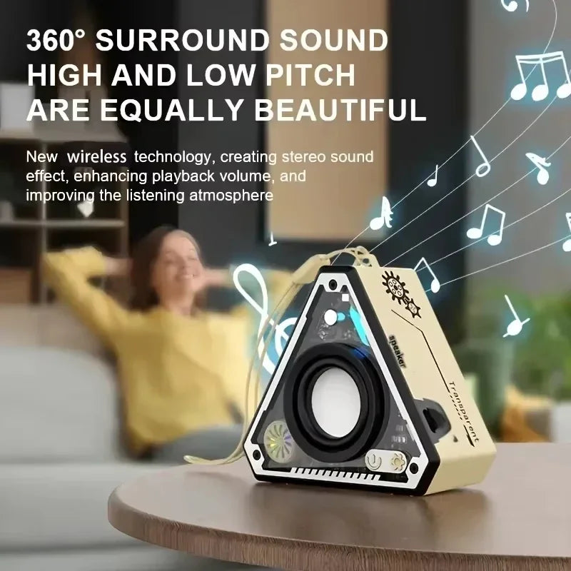 Portable TWS Bluetooth Speaker Audio Subwoofer Mini Wireless Hifi Zpaxo