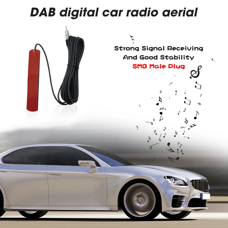 ANT-309 Universal Car FM/DAB Radio Antenna Signal Amplifier