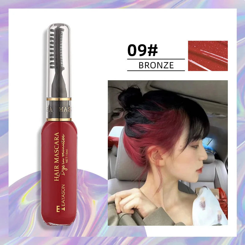 13 Colors One-off Hairs Disposable Hair Coloured Mascara Beauty Tool