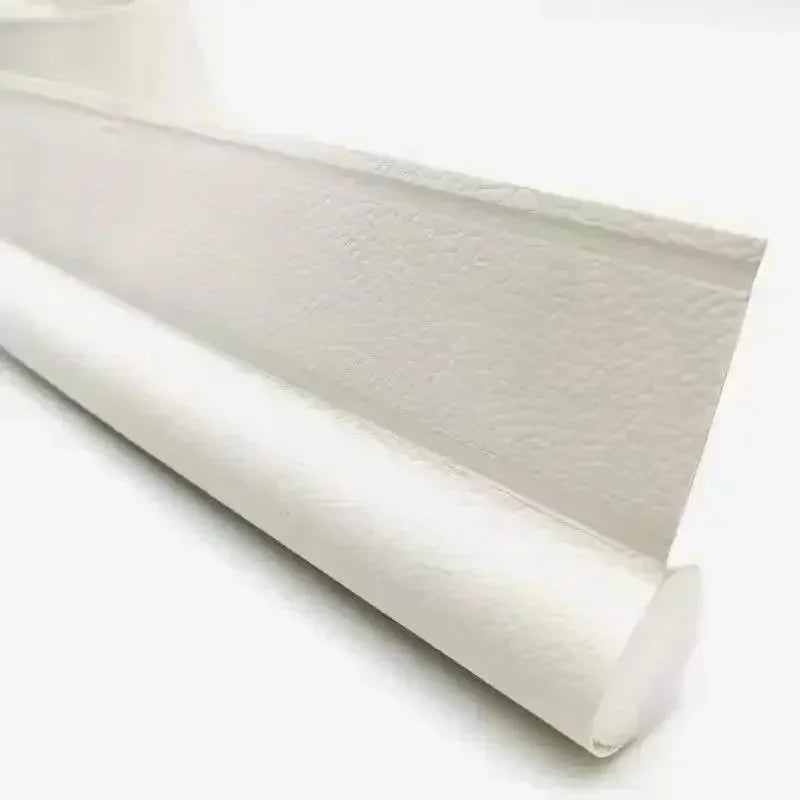 Waterproof A Sealing Strip Door Seam Door Bottom Sealing Strip Sound Insulation Wind Strip Foam Tape Bedroom Door Gap Handwork Zpaxo white 95cm