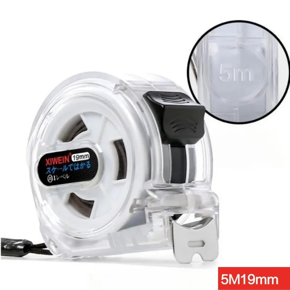 Stainless Steel Tape Measure 3–10M | High-Wear Woodworking Tool Tape Measure Zpaxo 5M19mm