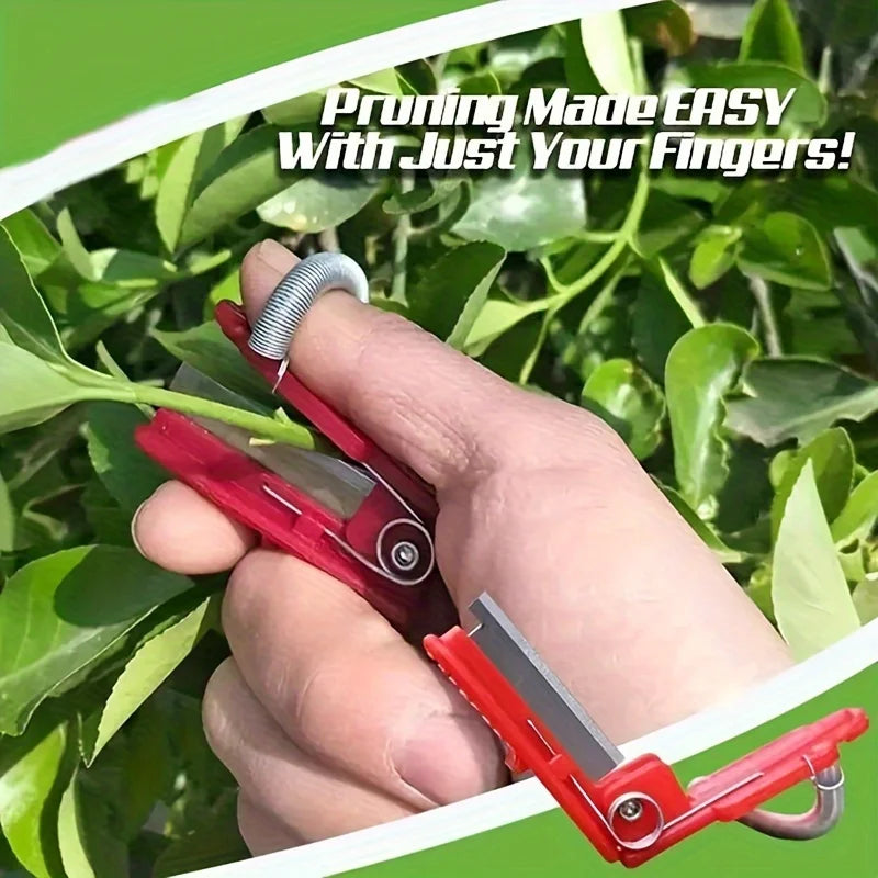 Multifunction Thumb Knife Garden Pruner Fruit Picking Device Safe Fruit Blade Tool Cutting Blade Rings Finger Protector Catcher Zpaxo