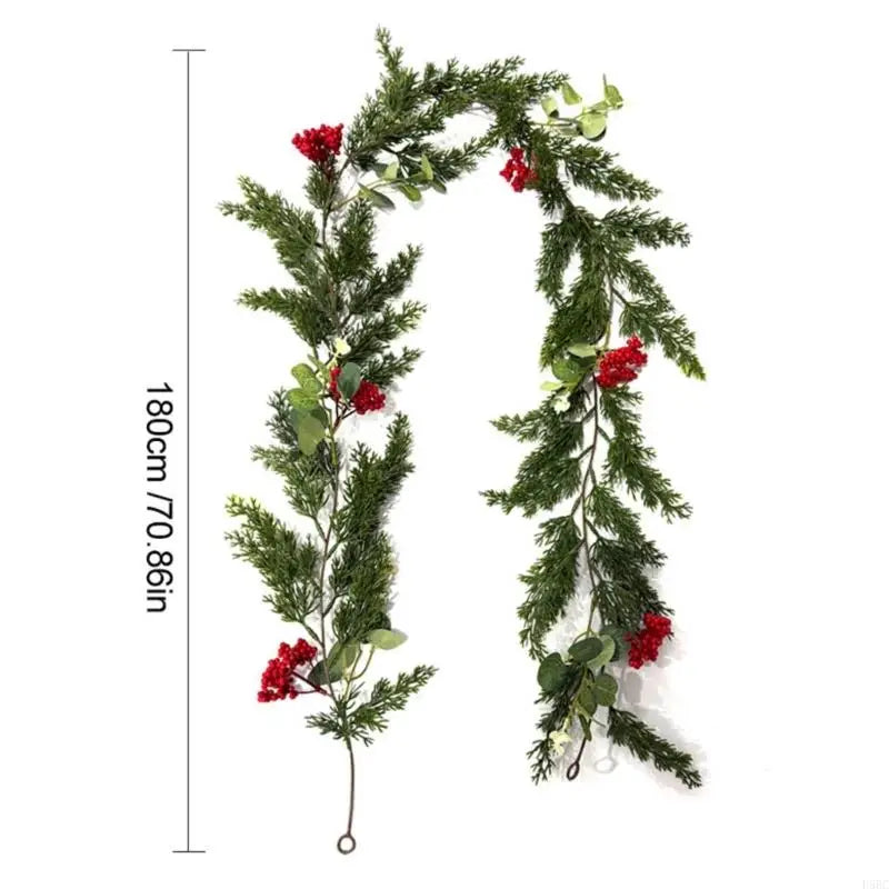 Red Berries Money Artificial Vine Decoration Christmas Holiday Party