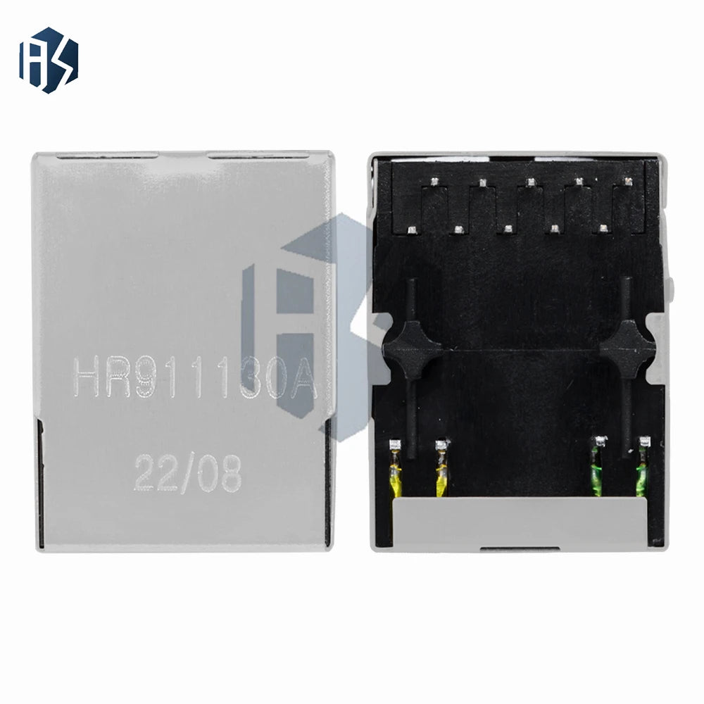 HR911130A RJ45 Ethernet Connector Module 1-5PCS for Network & PCB DIY Zpaxo