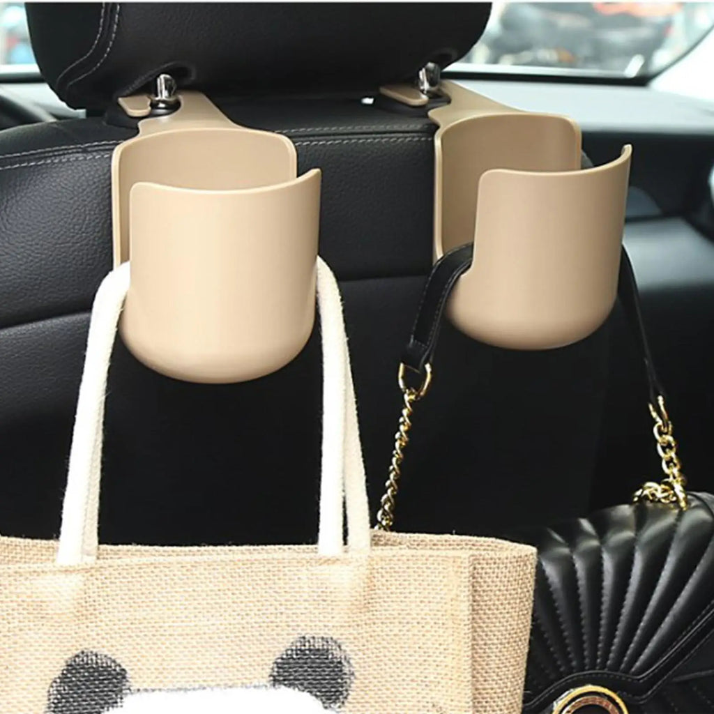 Car Rear Seat Cup Holder – Hanging Beverage & Bottle Rack Car Cup Holder Zpaxo