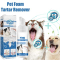 Dog Teeth Cleaning Foam Cat Breath Freshener Control Tarter Plaques