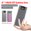 8 18650 Battery Holder Storage Box Power Bank Case 22 5W DIY