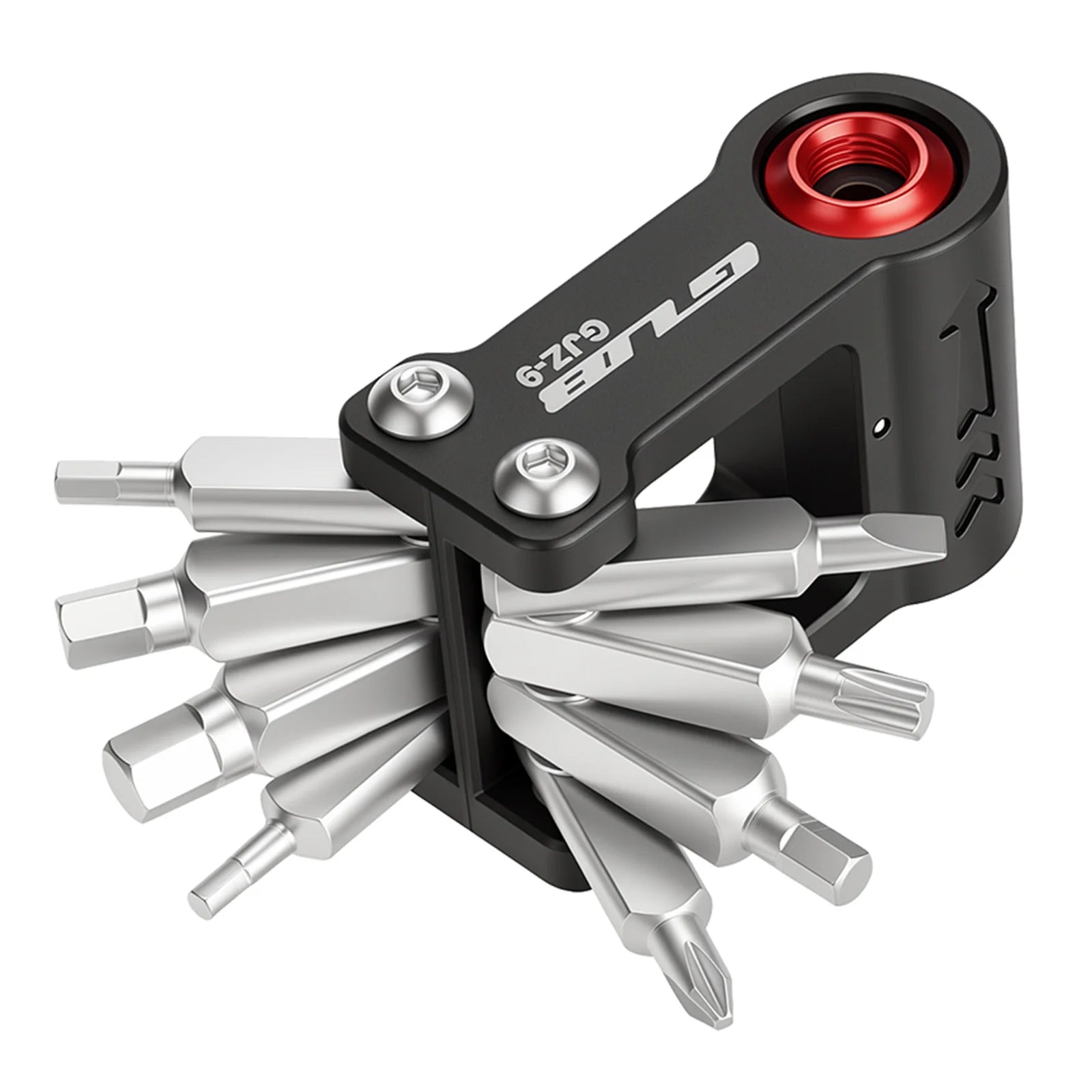Unisex 9-in-1 Portable Mini Bicycle Multitool Compact Bike Repair