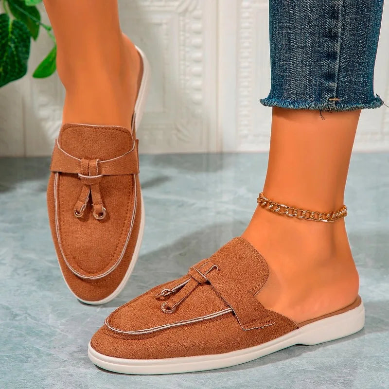 Women's Sneakers Flat Casual Shoes Slip Ladies Loafers Vulcanized