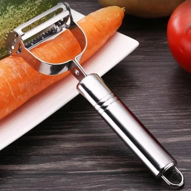 High Quality Stainless Steel Potato Cucumber Carrot Grater Julienne Peeler Vegetables Fruit Peeler Vegetable Slicer Zpaxo