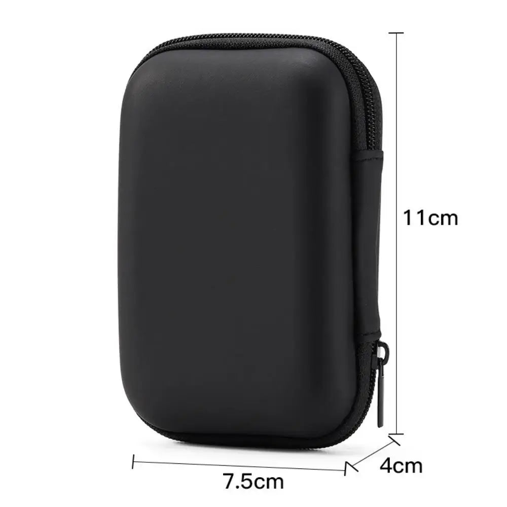 Hard PU Case For SanDisk PSSD/E30/E60/E61 Portable SSD Storage Bag Carrying Case For 250GB 500GB 1TB V2 Extreme SSD Accessories Zpaxo