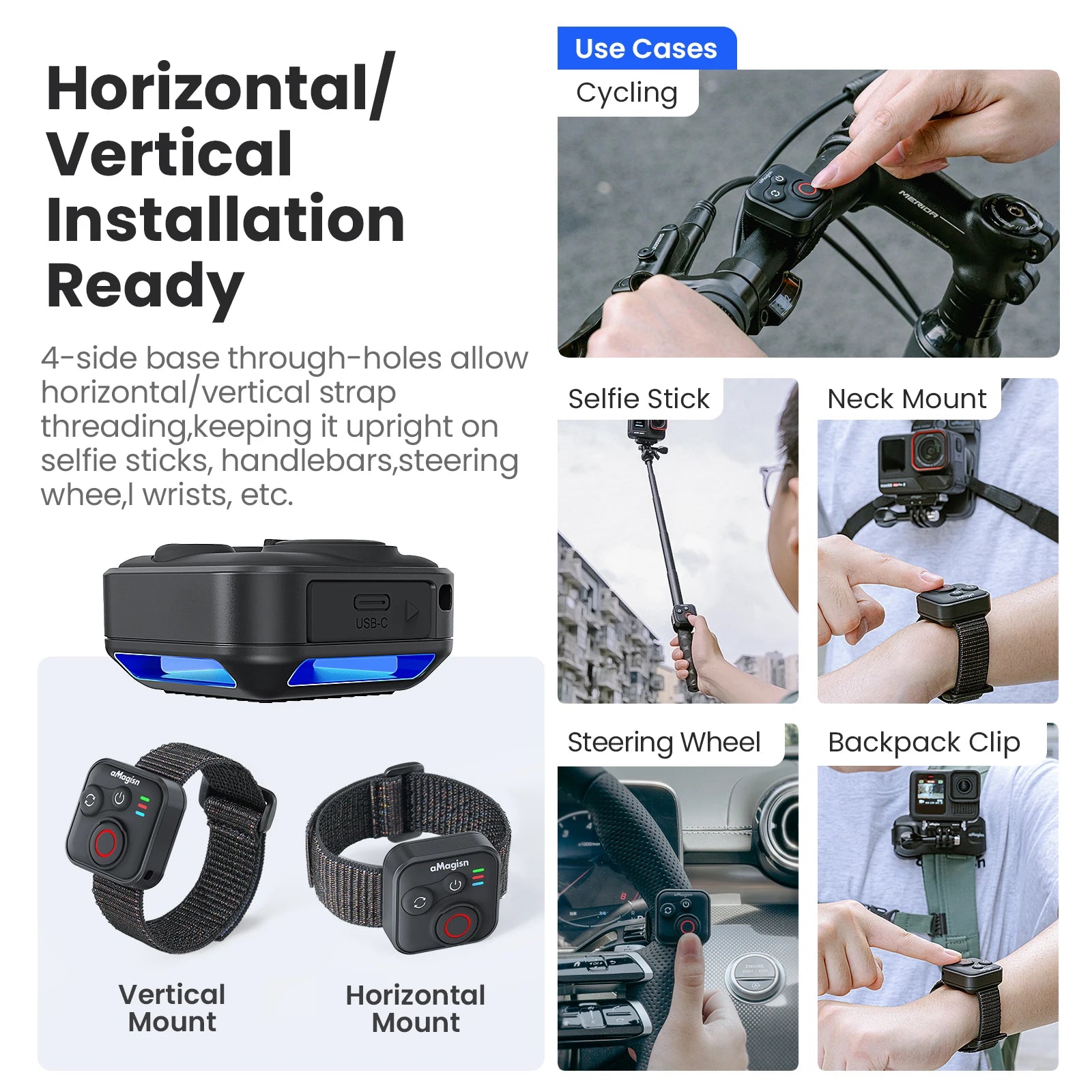 Universal Remote Control Insta360 Hero Series Ace Action Camera
