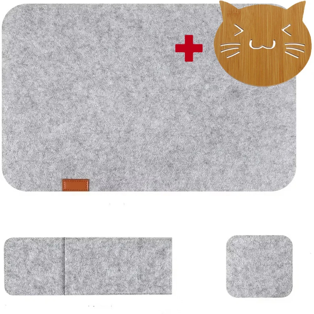 3-4pcs Set Placemat Table Mat Washable Felt Placemats Tableware Pad Non-Slip Placemat for Kitchen Bistro Tables Bars Coffee Shop Zpaxo 4pcs-silver 1 set