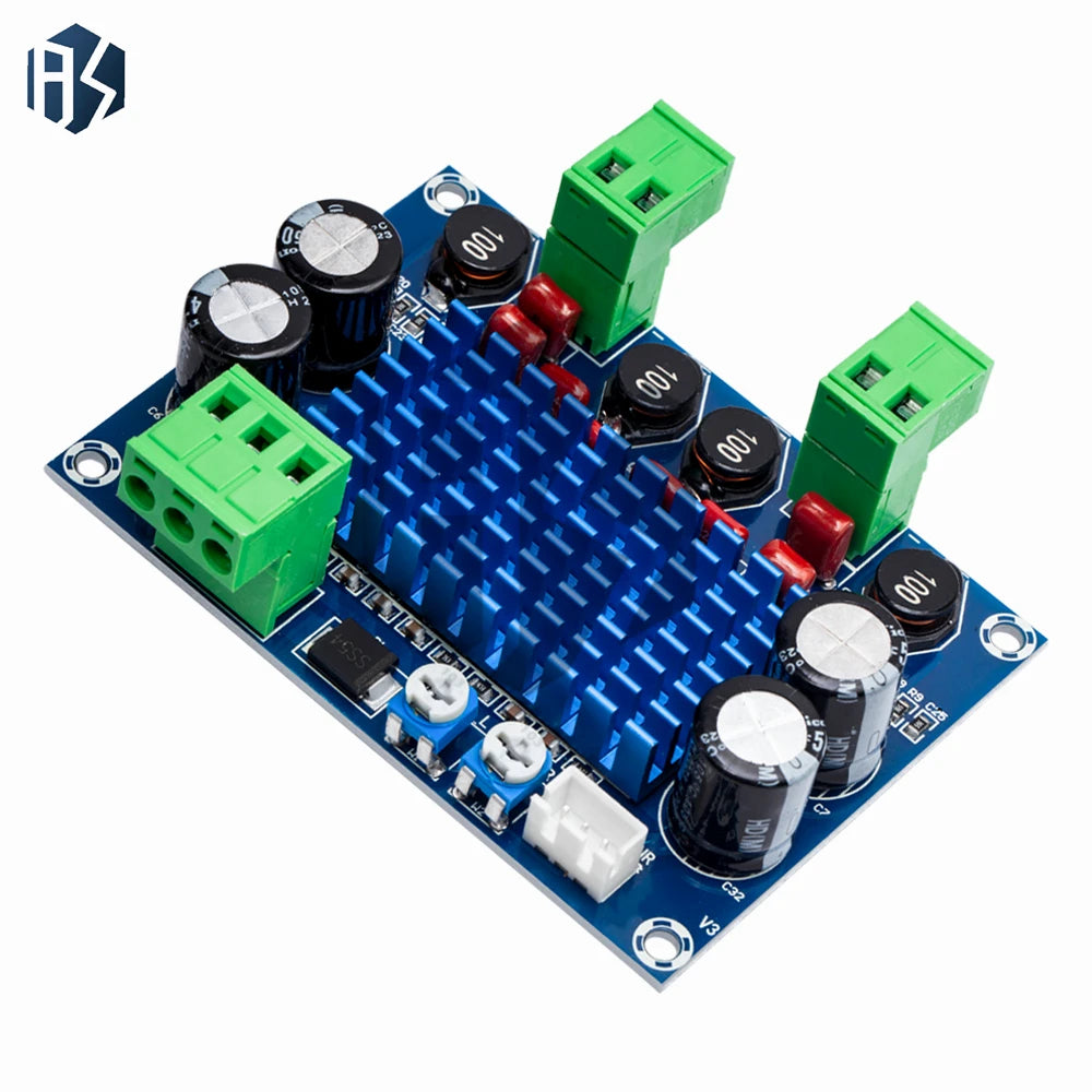 XH-M572 TPA3116D2 2 120W Stereo Amplifier Module 5V-28V Wide Voltage Zpaxo