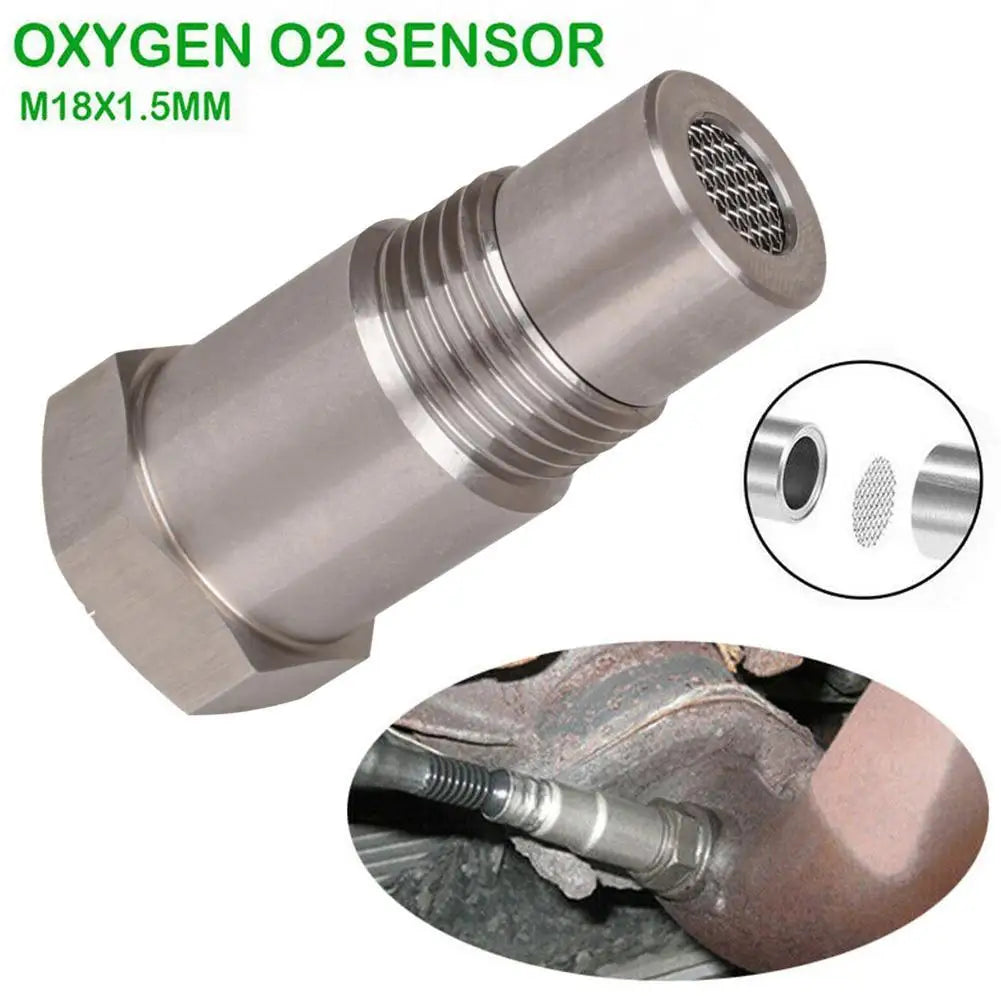 M18x1.5 Stainless Steel O2 Sensor Spacer | CEL Fix Adapter O2 Sensor Spacer Zpaxo