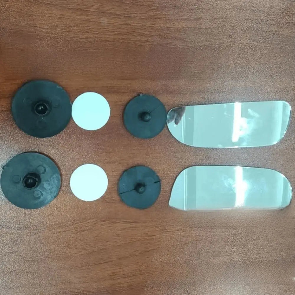 360 Degree Car Blindspot Mirror Adjustable Angle Multiple Shapes Zpaxo
