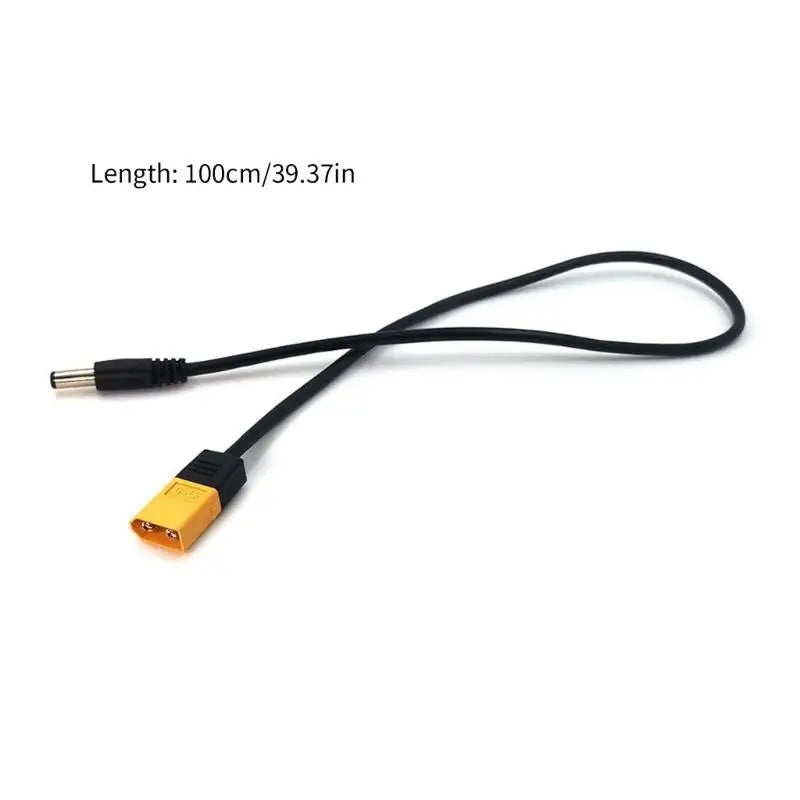 652F Soldering Iron Power Adapter Cord XT60 Male Connector 5 5x2 5525 Zpaxo