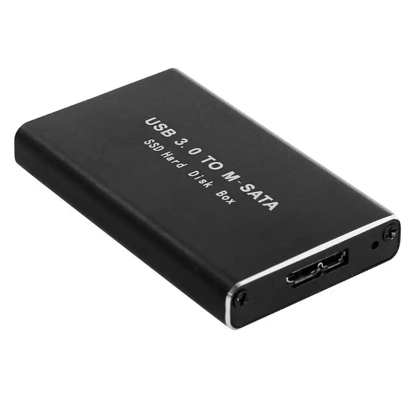 mSATA To USB 3.0/3.1 SSD Enclosure External HD Hard Drive Disk Box Storage Case Adapter Zpaxo