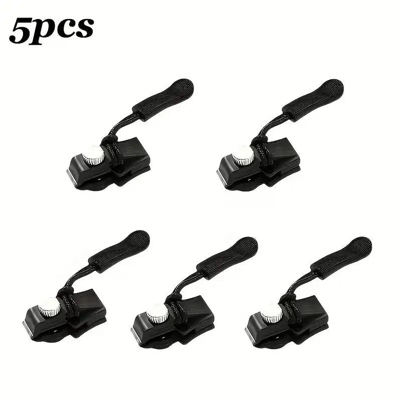 6pcs Zipper Repair Kit with Detachable Pulls & Sliders for Bags, Jackets, Shoes, No-Tools Needed Zpaxo