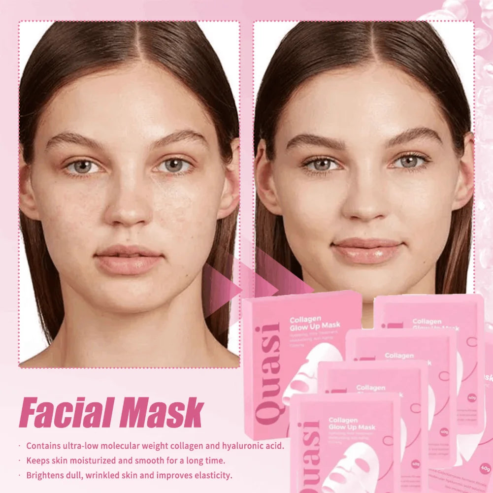 Collagen Niacinamide Overnight Face Mask | Korean Skincare Firming Hydrating Face Mask Zpaxo