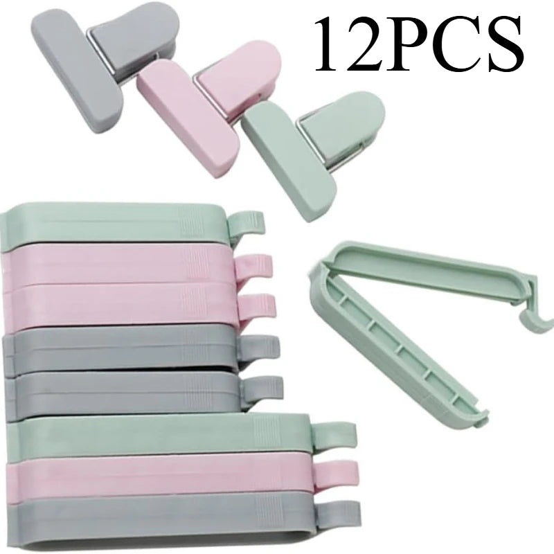 Mixed Plastic Sealing Clips Bag Food Storage Snack Chip Sealer