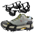 Hiking Ice Grips 24 Teeth Climbing Shoe Spikes Chain M L Crampons Zpaxo L41 to 46