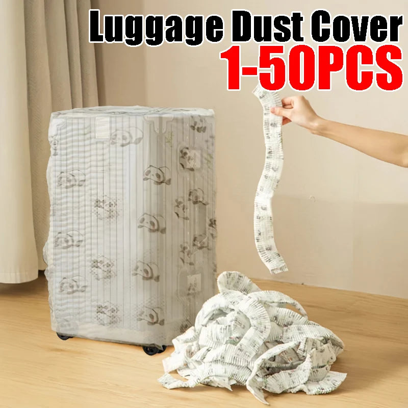 Universal Full-cover Disposable Non-woven Luggage Dust Cover